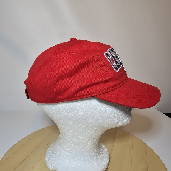 St. Louis Cardinals New Era 9Twenty Youth Adjustabke Baseball Hat Red Polka Dots - Picture 4 of 6